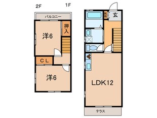 Ｃ－ＷＥＳＴの物件間取画像